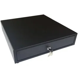 Premier Cajón Portamonedas 400 LC-B Manual y Automático Negro 41x41cm con 8 Departamentos para Monedas y 4 para Billetes
